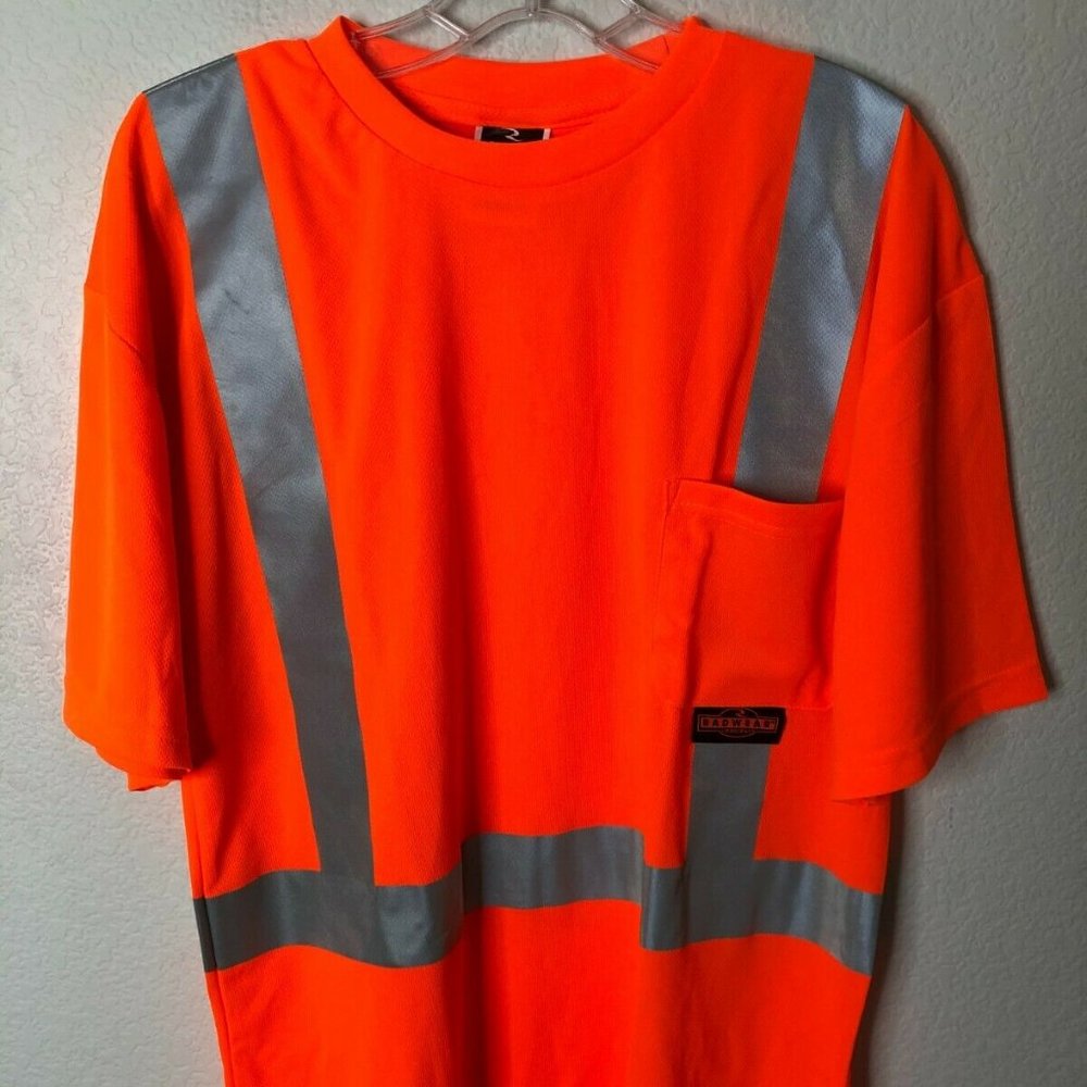 Radians T-Shirt, Unisex, L, 22 in., Orange